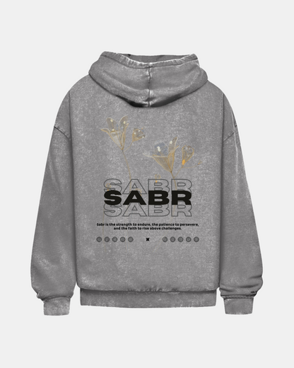 Sabr 01 01 Washed Oversized Hoodie