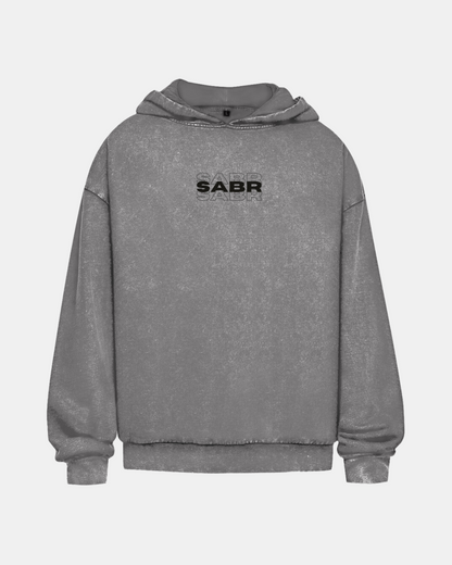 Sabr 01 01 Washed Oversized Hoodie